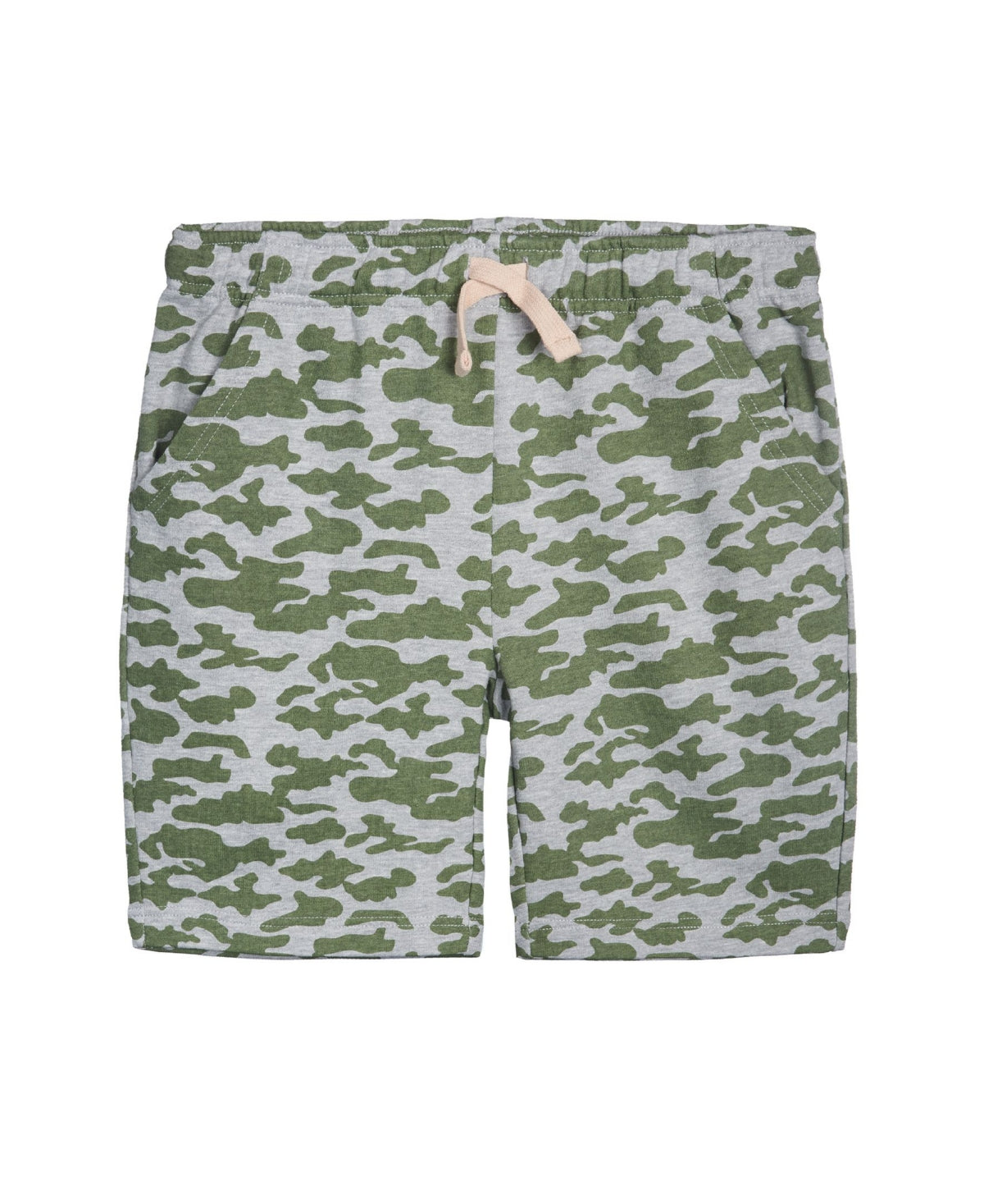 Little Boys Camo Fleece Knit Shorts