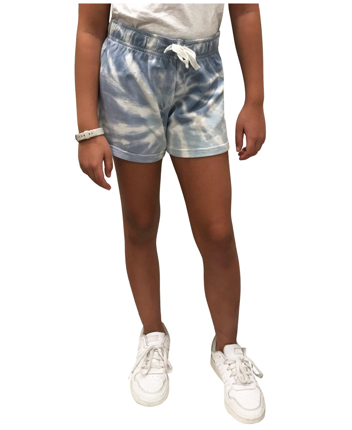 Imperial Star Big Girls Athleisure Shorts Medium Blue L