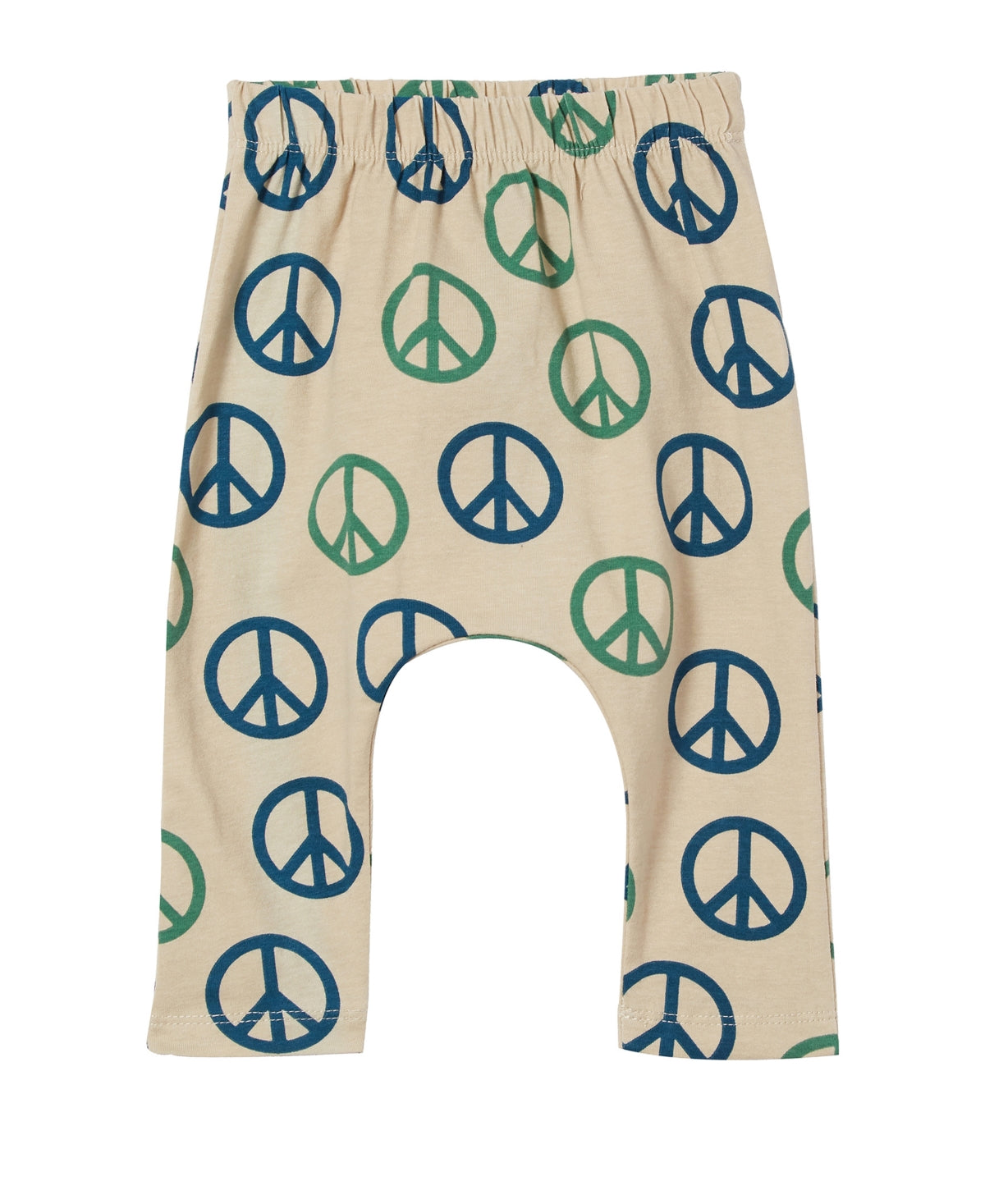 COTTON ON Baby Boys The Leggings Rainy Day, Peace Signs 6-12 months