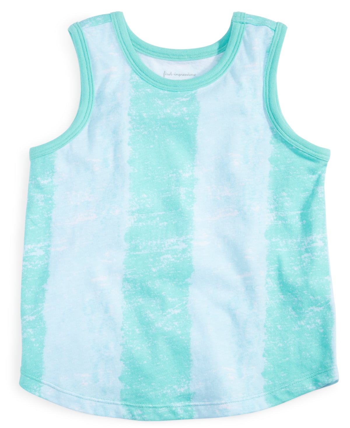 First Impressions Baby Boys Tropical Smudge Tank Peppermintfrost 18 months