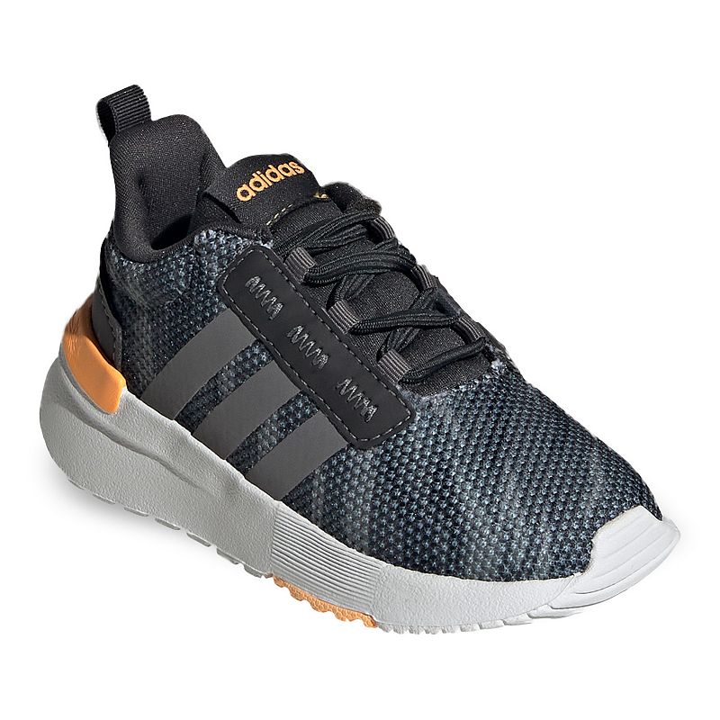 Boys' Adidas Infant & Toddler Racer TR 21 Sustainable Running Shoes in Tiger Camo/Orange Size 6 - Toddler Medium
