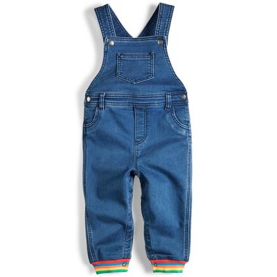 First Impressions Baby Boys Denim Overalls Authentic Wash 0-3 months