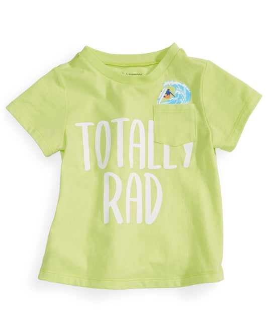 First Impressions Baby Boys Graphic-Print T-Shir Lime Boost 18 months