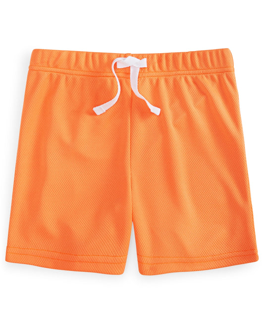 First Impressions Baby Boys Solid Mesh Shorts Island Orange 18 months