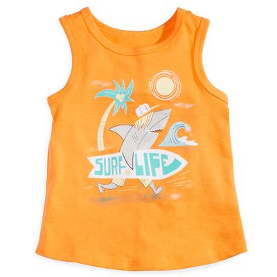 First Impressions Baby Boys Surf Life-Graphic Ta Island Orange 12 months