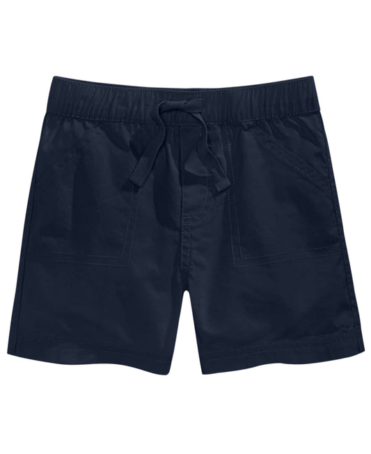 First Impressions Toddler Boy SOLID WOVEN SHORTS Navy Nautical 4T