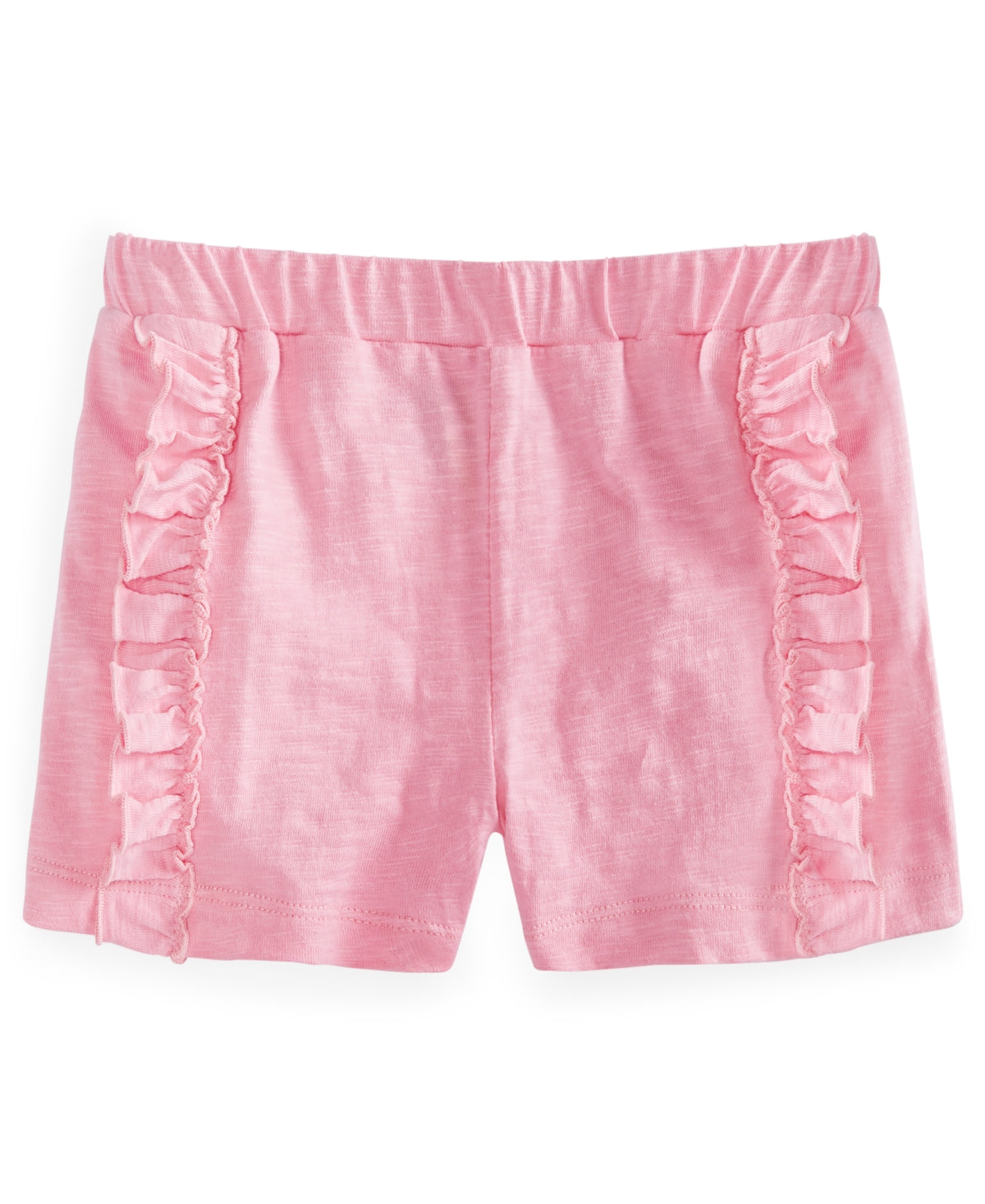 First Impressions Toddler Girls Ruffle Trim Shor Playful Pink 3T