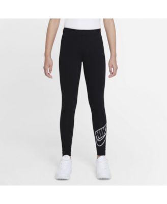 Nike Big Girls Sportswear Favo Black, White XL 16