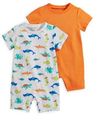 First Impressions Baby Boys 2-Pk. Bloom Stripe R Under the Sea 3-6 months