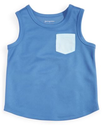 First Impressions Baby Boys Tank Skygaze 6-9 months