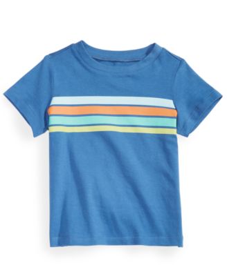 First Impressions Toddler Boys Vacation Stripe T Skygaze 2T