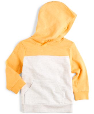 First Impressions Baby Boys Colorblocked Hoodie Safflower 12 months