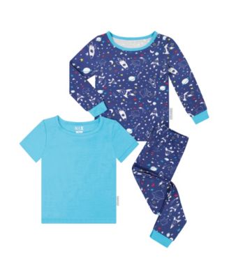 Max Olivia Baby Boys All Over Printed Paj Turquoise 12 months