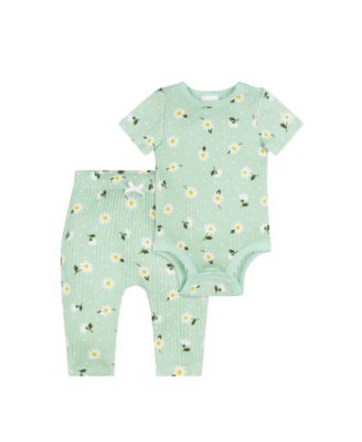 Koala Baby Baby Girls Bodysuit and Pants Rose 9-12 months