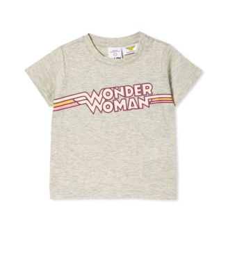 COTTON ON COTTON ON Baby Girls Wonder Women T Shirt 12-18 months